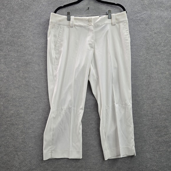 Nike Pants - Nike Women Pants 10 White Dress Pants Dri-Fit Golf Pants‎ Modern Rise 23" NWT